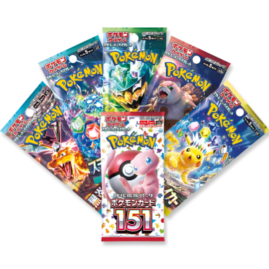 Japanese Booster Packs